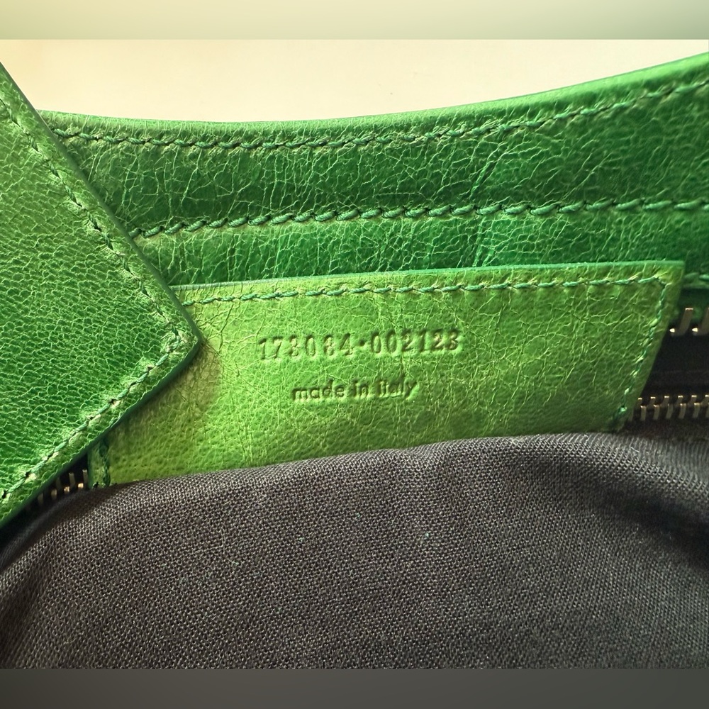 ‼️SOLD‼️Balenciaga F/W 2009 GSH Pommier / Apple Tree Green City Bag - Picture 5 of 11